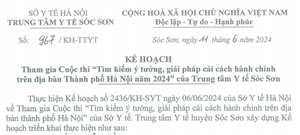 Tham gia Cuộc thi Tìm kiếm ý tưởng giải pháp cải cách hành chính trên địa bàn TP Hà Nội